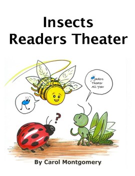 Preview of Insects Readers Theater–Ant–Bee–Butterfly–Cricket–Firefly–Ladybug–Nature Spring