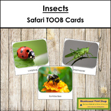Insects Safari TOOB Cards - Montessori