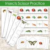 Insects Scissor Skills Cutting Strips