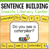 Insects Sentence Building Activity - Spring / Summer Scram