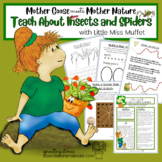 Insects, Spiders. Teach with Little Miss Muffet