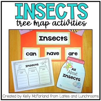 Insects! {Tree Map Writing Activity} by Kelly McFarland from Engaging ...