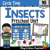 Insects Bugs Activities Lesson Plans Math & Literacy for P