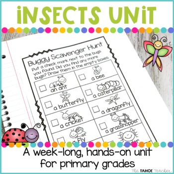 Preview of Insects Unit | Science Centers for Primary Grades