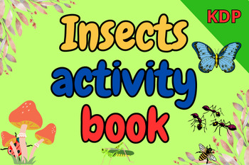 Preview of Insects activity book