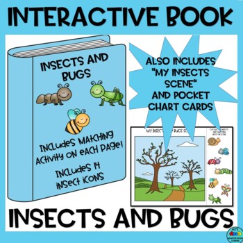 Insects and Bugs Interactive Book and Activities. by Ali's Adapted Book ...