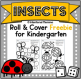 Insects and Bugs, Roll and Cover Freebie