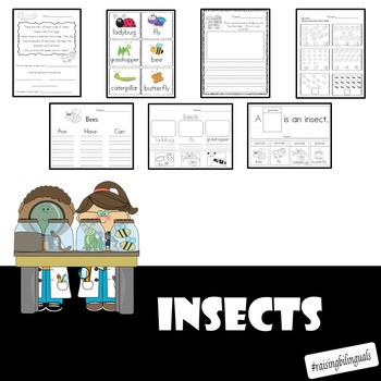 Insects and Bugs galore! (Literacy, Math and Science!) by Raising ...