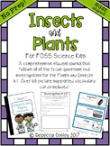 Insects and Plants: FOSS- A Fun, Kid-Friendly, Science Journal