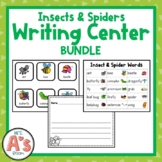Insects and Spiders Writing Center Activities