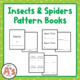 Insects and Spiders Writing Center | Pattern Books