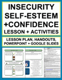 Insecurity, Self-Esteem and Confidence | Lesson and Activities