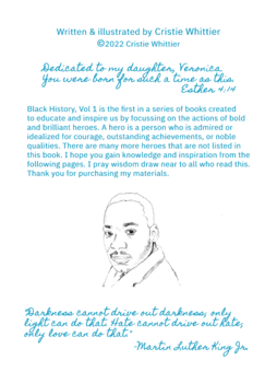 Preview of Insert For Black History Coloring Book
