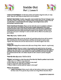 Inside Out Lessons 6-10 (Social-Emotional Lessons)