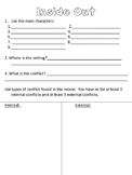 Inside Out Literary Elements Worksheet