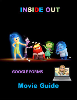 Preview of Inside Out Movie Activity Guide Google Forms Distance Learning