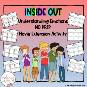 Inside Out Movie Psychology Worksheets Teaching Resources Tpt