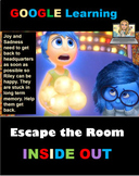 Inside Out Movie Escape Room Activity Digital Google Dista