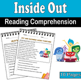Inside Out Reading Comprehension CVC Stories & Questions for K-2