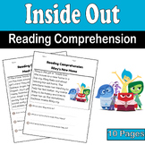 Inside Out Reading Comprehension Passages & Questions for K-2