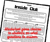 Inside Out Worksheet