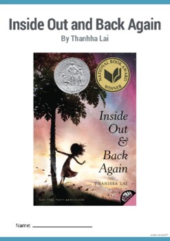Preview of Inside Out and Back Again-Novel Study