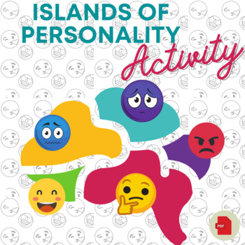Preview of Islands of Personality Activity - PDF Version (Child Development, Psychology)