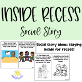 Inside Recess Social Story | Indoor Recess | Recess Social Story