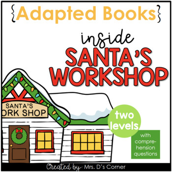 Preview of Inside Santa's Workshop [Level 1 and Level 2] Digital + Printable