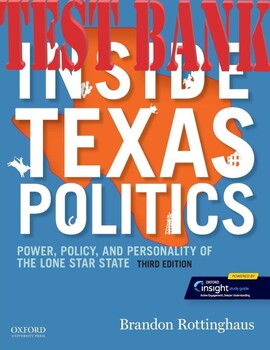 Preview of Inside Texas Politics: Power, Policy, and Personality of the Lone Star State 3rd