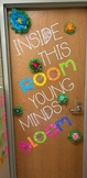 Inside This Room Young Minds Bloom door decor/bulletin board
