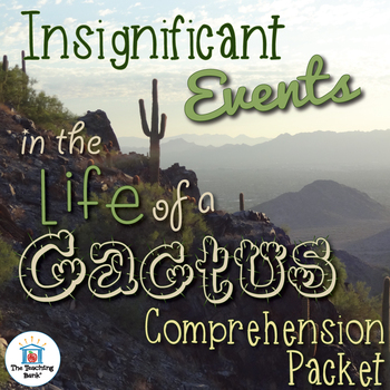 cactus insignificant events packet comprehension preview