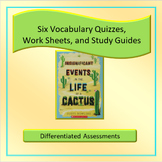Insignificant Events in the Life of a Cactus Vocabulary fo