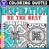 Inspiration Be the BEST Coloring Pages Positive Classroom 