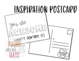 Inspiration Postcard