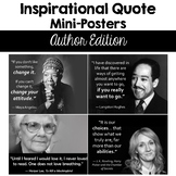 Inspirational Quote Mini Posters - Authors