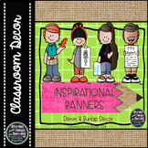 Classroom Decor Banners-Growth Mindset & Positive Inspirat