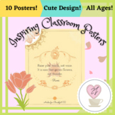 Inspirational Classroom Poetry Posters by Rumi / Growth Mi