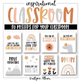 Inspirational Classroom Posters - Modern Boho