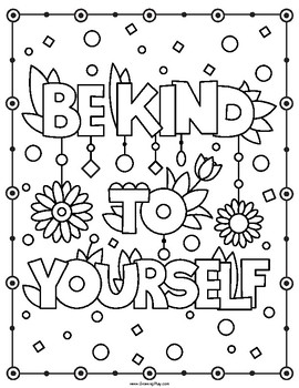 Motivational Coloring Book for Black Women with Affirmations