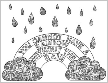 inspirational coloring pages by social workings tpt