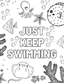 Inspirational Coloring Pages by SH Productions | TPT