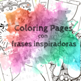 Inspirational Coloring Pages in Spanish (14 pages)
