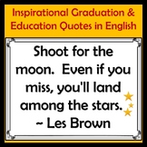 Inspirational Graduation and Education Quotes