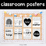 Inspirational Growth Mindset Inclusive Classroom Posters W