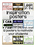 Growth Mindset/Motivational Posters for any classroom!