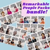 Remarkable People Poster BUNDLE - 56 Posters!  Inclusive C