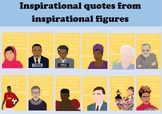 Inspirational People posters with quotes