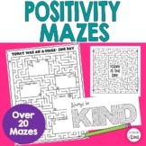 Inspirational Positive Message Mazes Activity Sheets 