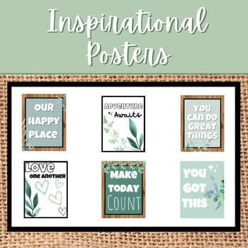 Preview of Inspirational Posters - Farmhouse Style